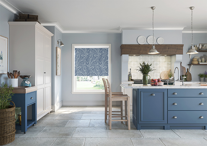 Acoustic, Classic Blue - Roller Blind - Image 8